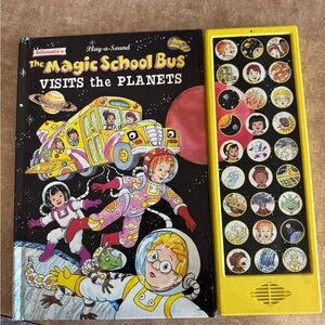 Scholastic Yellow and Black Learning Toy Sound Book